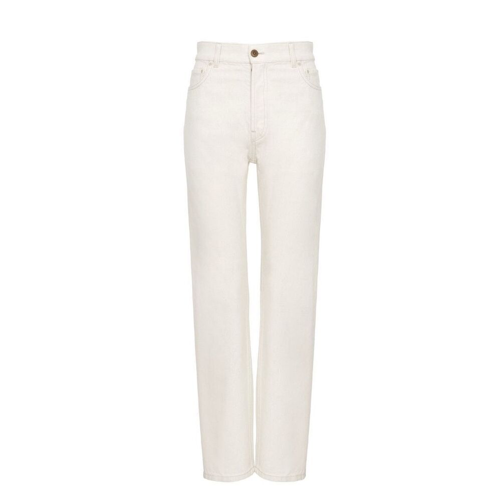 Chloé "SEMERU" STRAIGHT-LEG JEANS in Iconic Milk NWT Size 26
